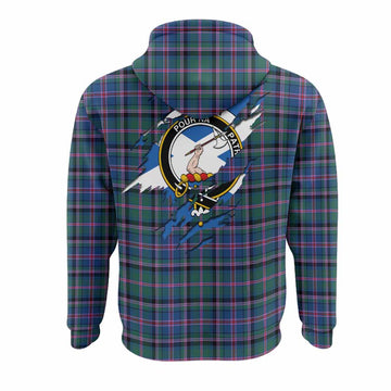 Cooper Clan Crest In Me Tartan Hoodie Scotland Flag Style