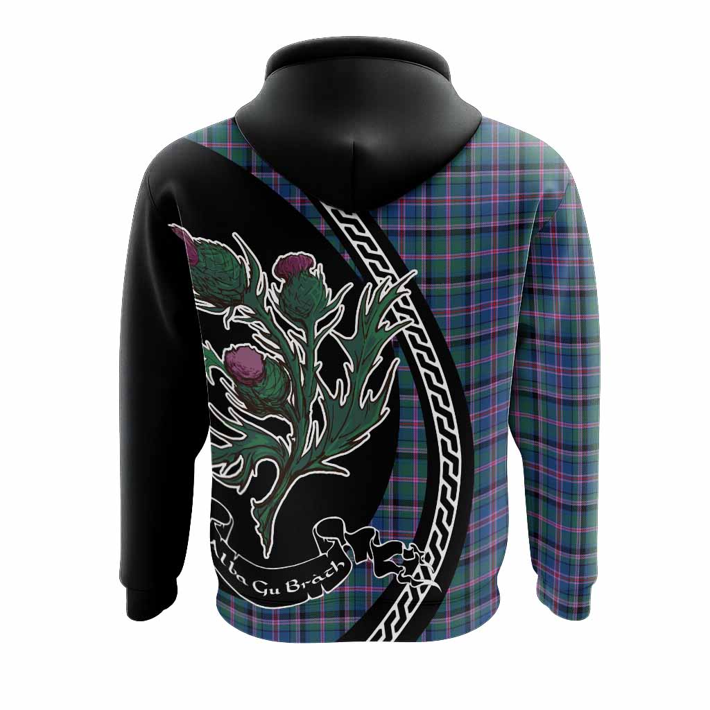 Cooper Family Crest Tartan Hoodie Alba Thistle Inspired - Tartan Vibes Clothing