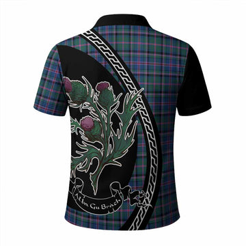 Cooper Family Crest Tartan Polo Shirt Alba Thistle Inspired - Tartan Vibes Clothing