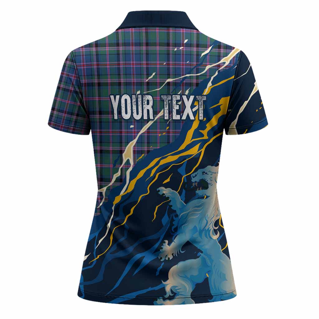 Cooper Scotland Tartan Women Polo Shirt WC2026 Football - We'll Be Coming