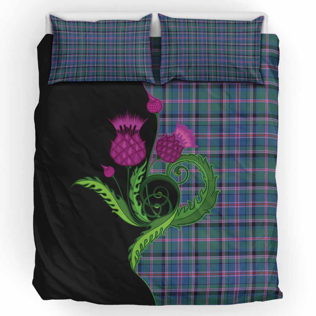 Cooper Tartan Bedding Set Traditional Scottish Thistle UK Bedding Set UK King 91*87 inch - Tartan Vibes Clothing