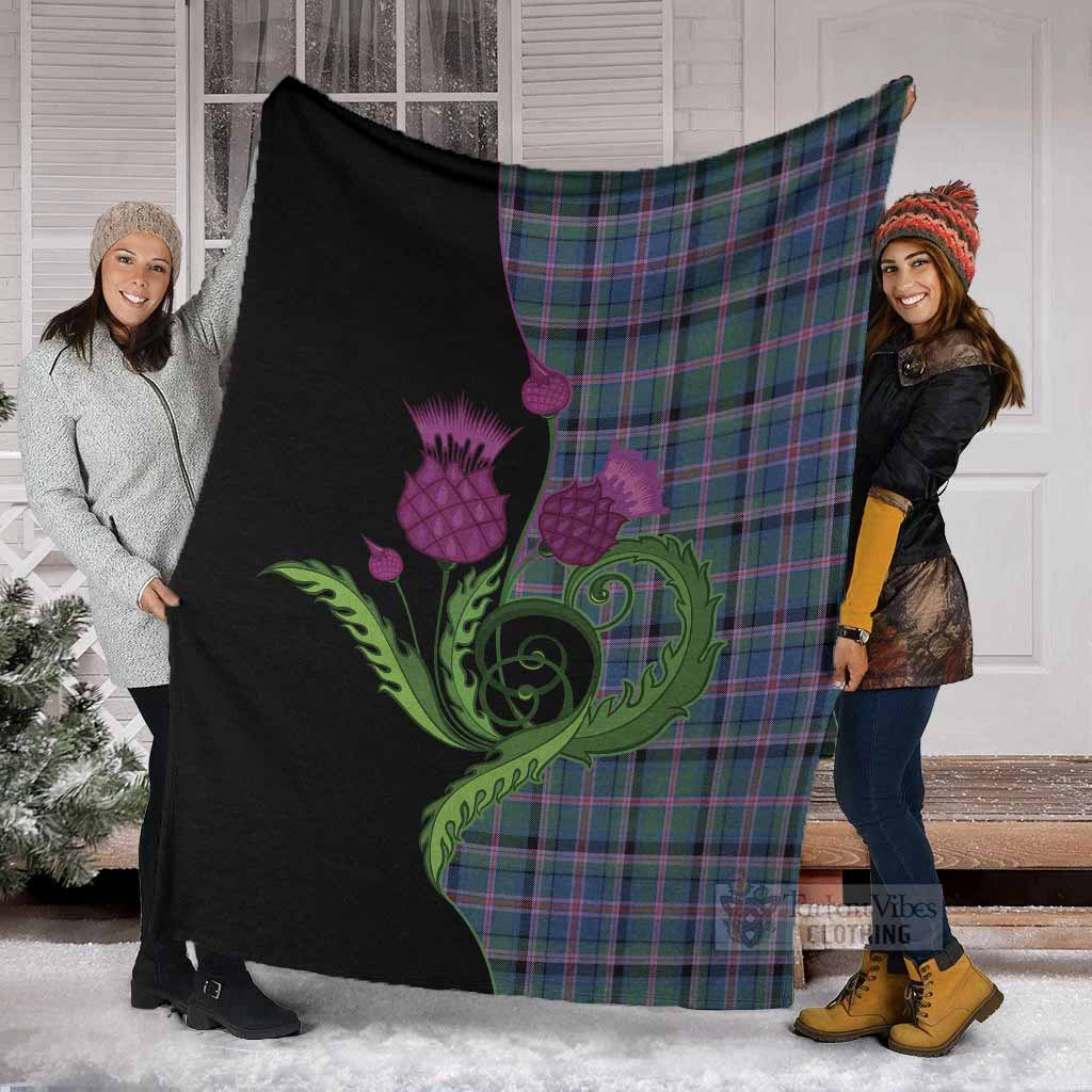 Cooper Tartan Blanket Traditional Scottish Thistle - Tartan Vibes Clothing
