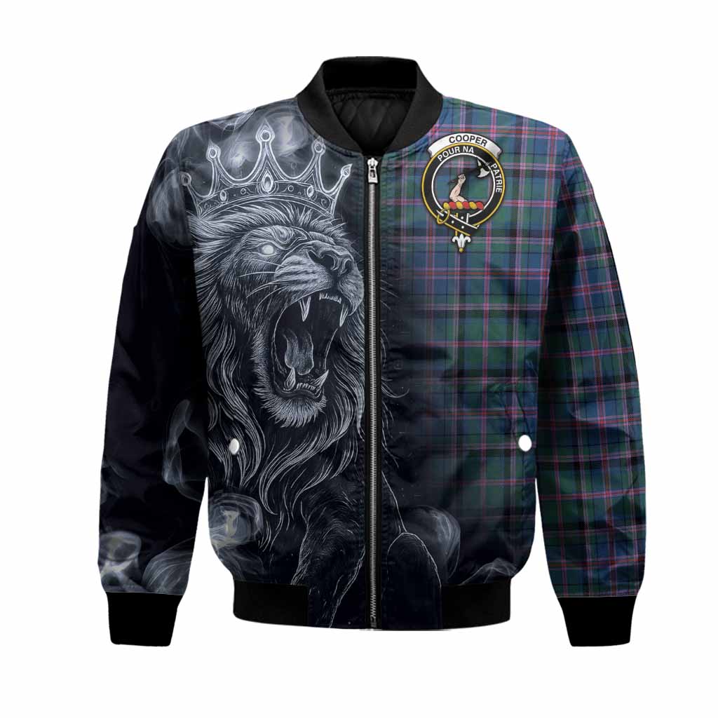 Cooper Tartan Bomber Jacket Roaring Lion Heritage