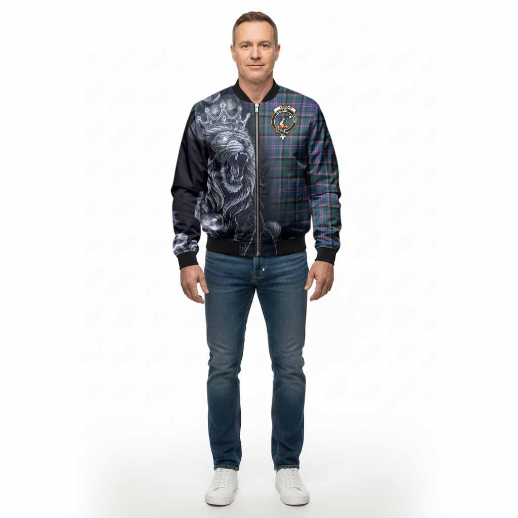 Cooper Tartan Bomber Jacket Roaring Lion Heritage