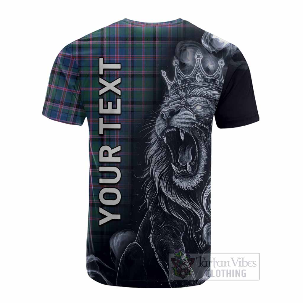 Cooper Tartan Cotton T-shirt Roaring Lion Heritage