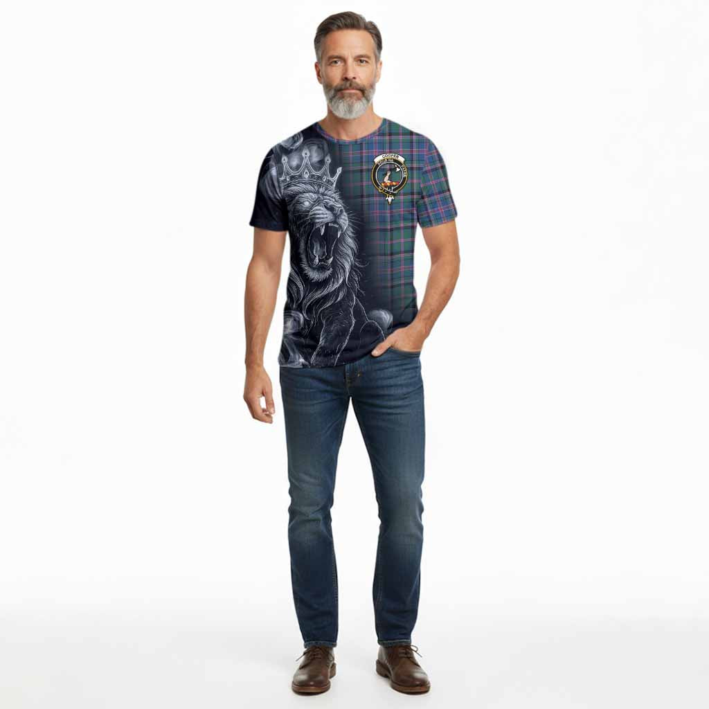 Cooper Tartan Cotton T-shirt Roaring Lion Heritage