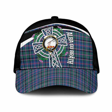 Cooper Tartan Crest Classic Cap Scottish Thistle Celtic Cross Alba Gu Brath