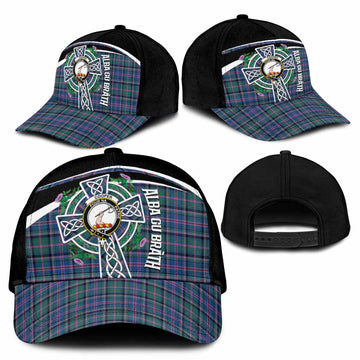 Cooper Tartan Crest Classic Cap Scottish Thistle Celtic Cross Alba Gu Brath