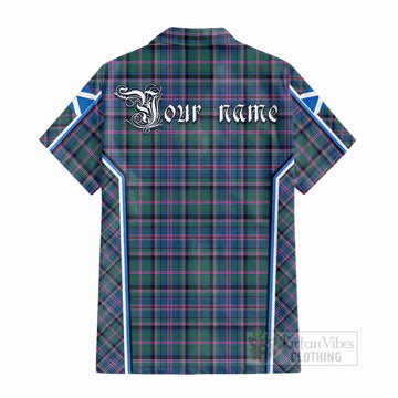Cooper Tartan Crest Cotton Hawaiian Shirt Scotland Coat of Arm Flag Style - Tartan Vibes Clothing