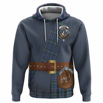 Cooper Tartan Crest Hoodie Kilt Costume Style