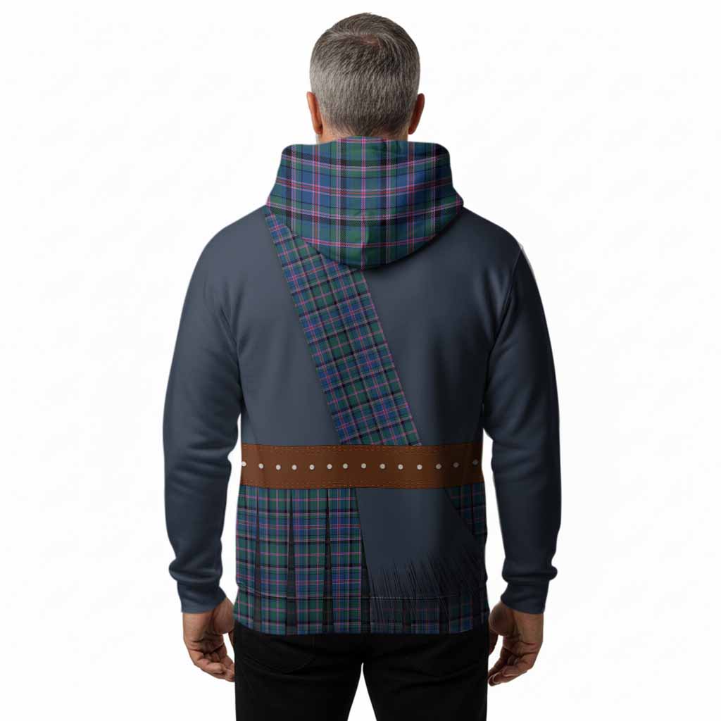 Cooper Tartan Crest Hoodie Kilt Costume Style