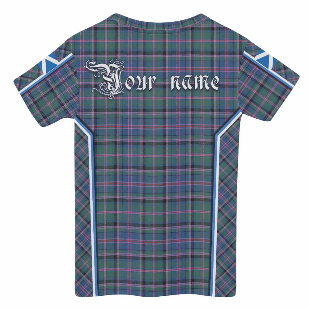 Cooper Tartan Crest Kid T-shirt Scotland Coat of Arm Flag Style - Tartan Vibes Clothing
