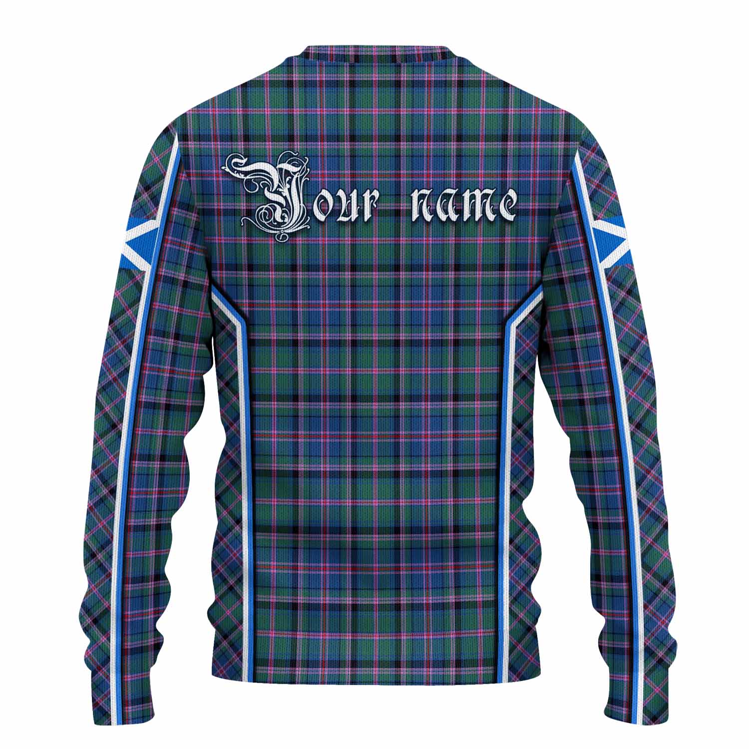 Cooper Tartan Crest Knitted Sweater Scotland Coat of Arm Flag Style - Tartan Vibes Clothing
