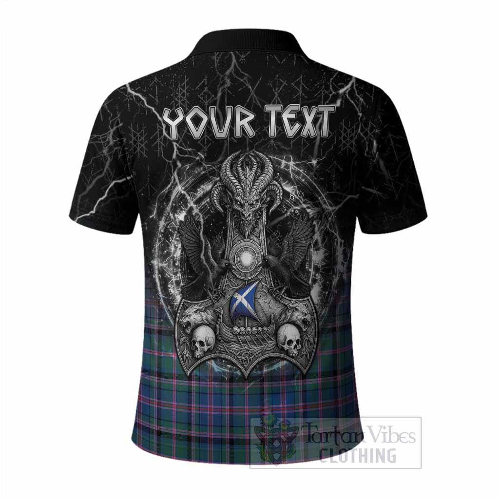 Cooper Tartan Crest Polo Shirt Celtic Odin's Raven Legacy