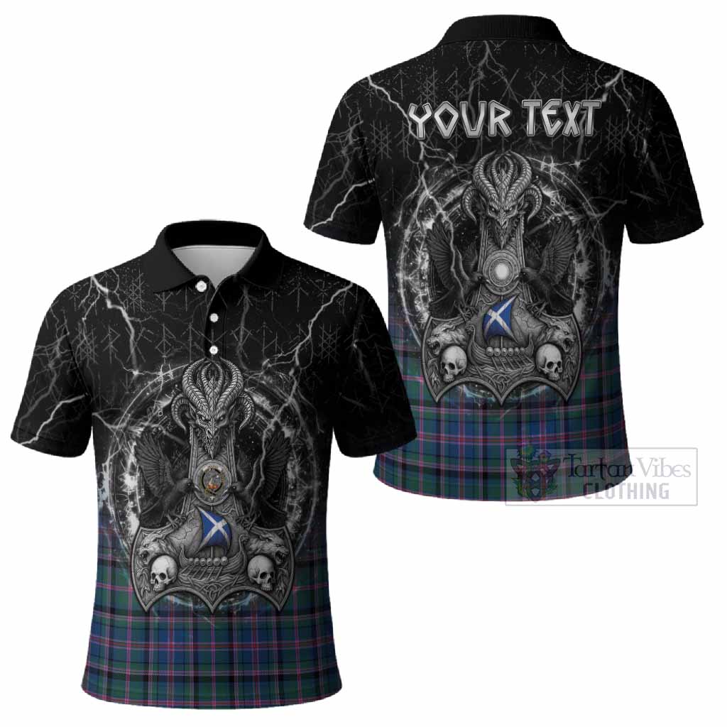 Cooper Tartan Crest Polo Shirt Celtic Odin's Raven Legacy
