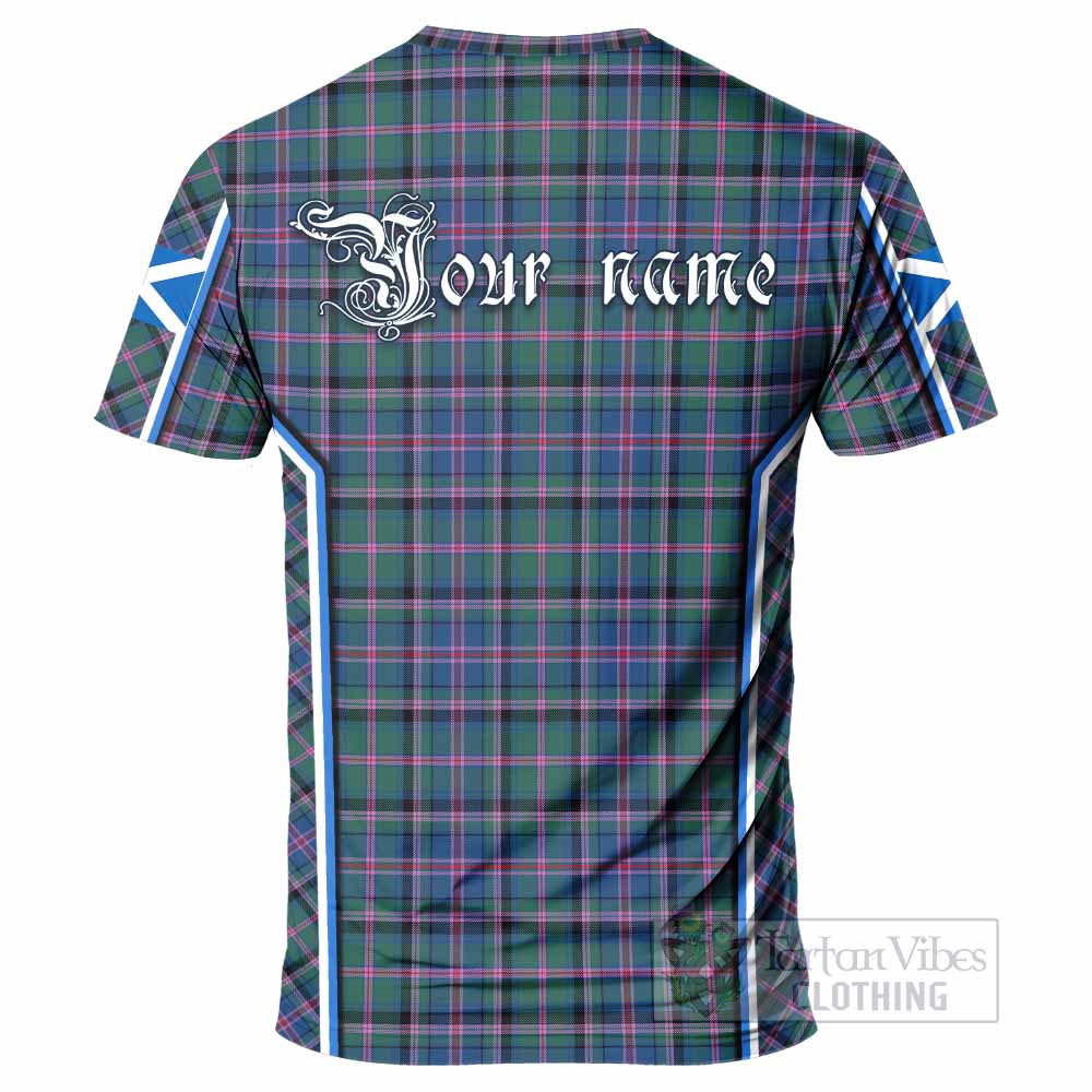 Cooper Tartan Crest T-shirt Scotland Coat of Arm Flag Style - Tartan Vibes Clothing