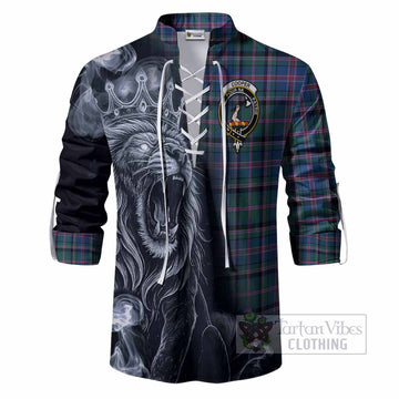 Cooper Tartan Ghillie Shirt Roaring Lion Heritage