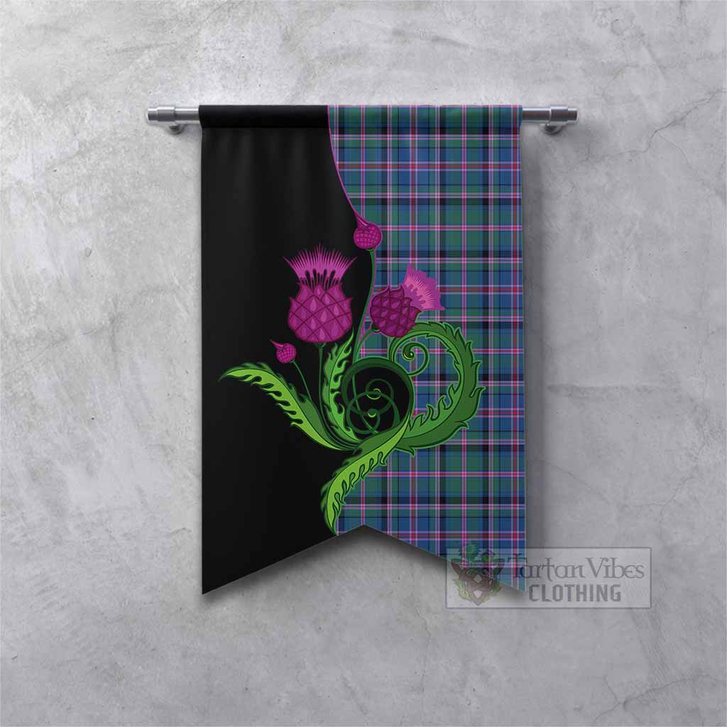 Cooper Tartan Gonfalon Traditional Scottish Thistle Fishtail - Tartan Vibes Clothing