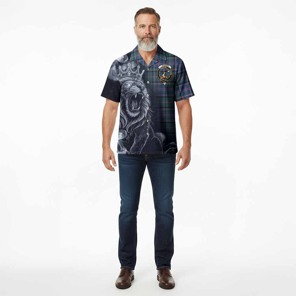 Cooper Tartan Hawaiian Shirt Roaring Lion Heritage