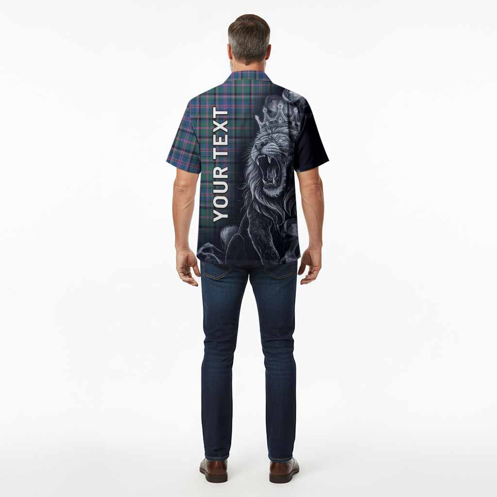 Cooper Tartan Hawaiian Shirt Roaring Lion Heritage
