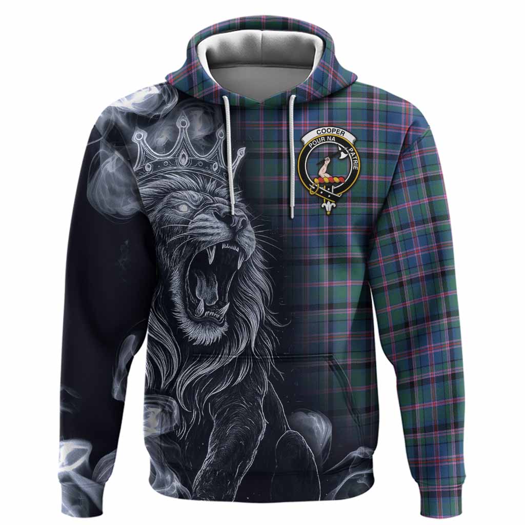Cooper Tartan Hoodie Roaring Lion Heritage