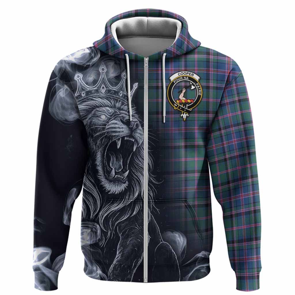 Cooper Tartan Hoodie Roaring Lion Heritage