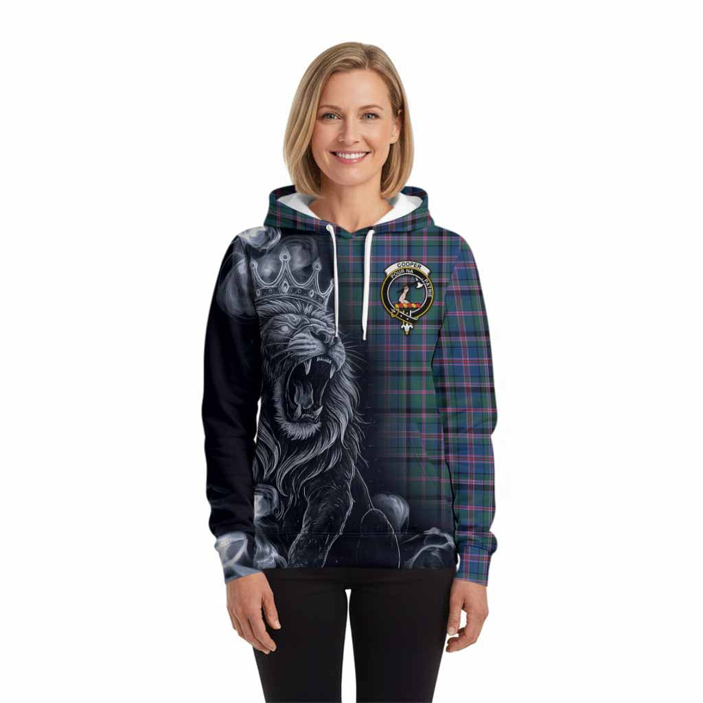 Cooper Tartan Hoodie Roaring Lion Heritage