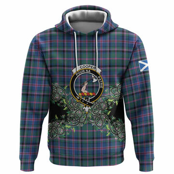 Cooper Tartan Hoodie Thistle Scottish Spirit