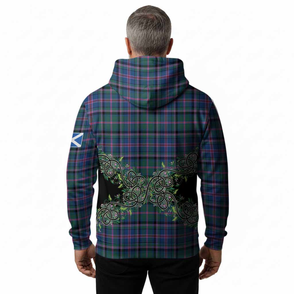 Cooper Tartan Hoodie Thistle Scottish Spirit
