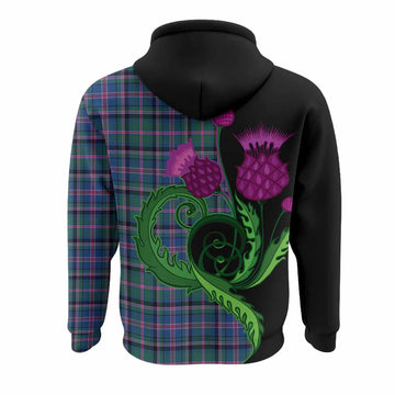 Cooper Tartan Hoodie Traditional Scottish Thistle