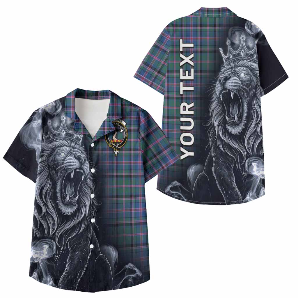 Cooper Tartan Kid Hawaiian Shirt Roaring Lion Heritage
