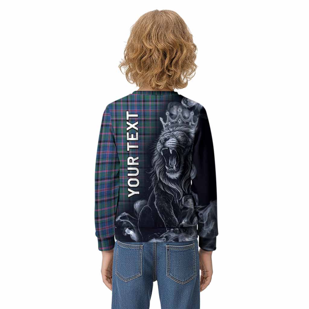 Cooper Tartan Kid Knitted Sweatshirt Roaring Lion Heritage