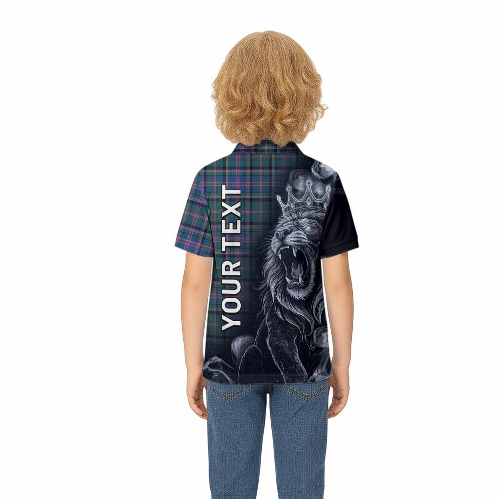 Cooper Tartan Kid Polo Shirt Roaring Lion Heritage