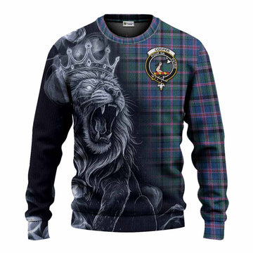 Cooper Tartan Knitted Sweater Roaring Lion Heritage