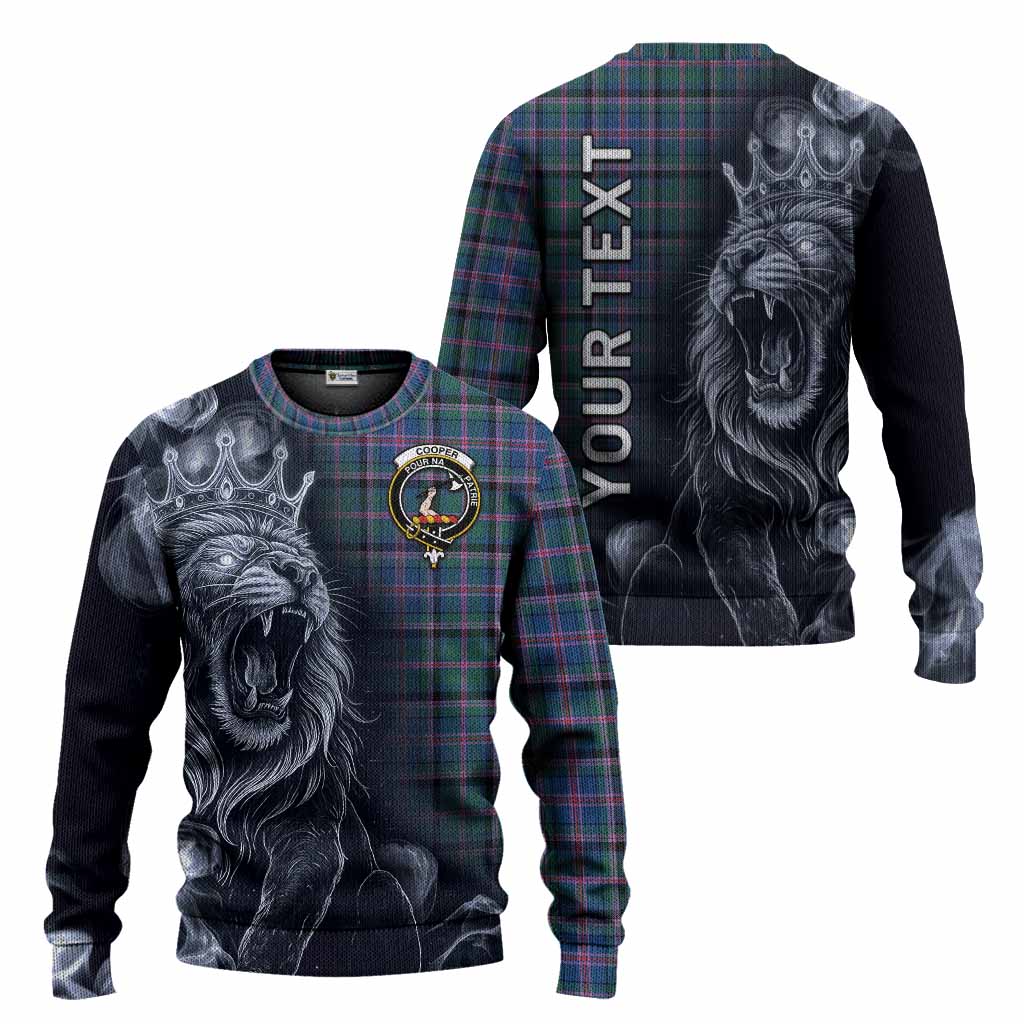 Cooper Tartan Knitted Sweater Roaring Lion Heritage