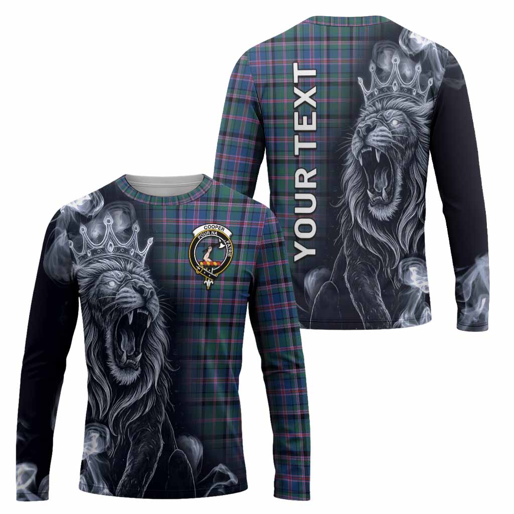 Cooper Tartan Long Sleeve T-Shirt Roaring Lion Heritage