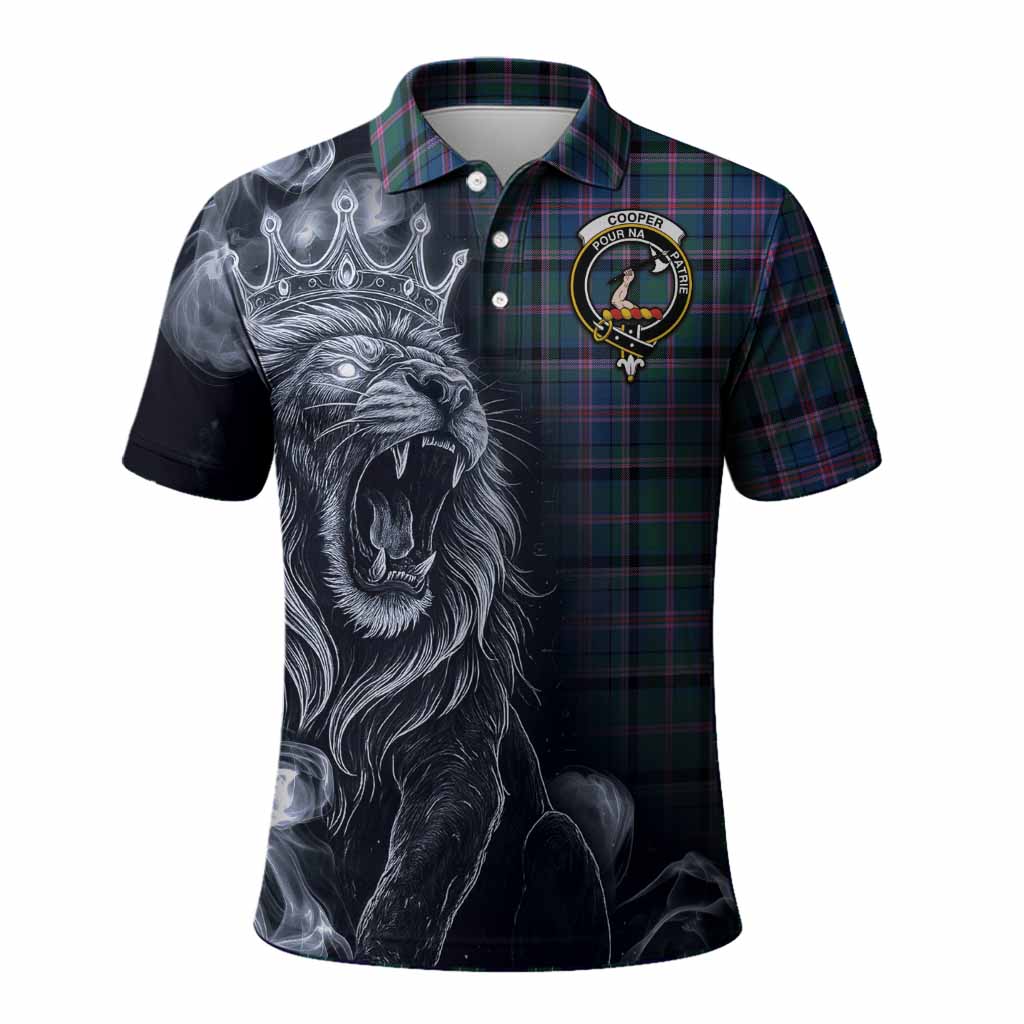Cooper Tartan Polo Shirt Roaring Lion Heritage