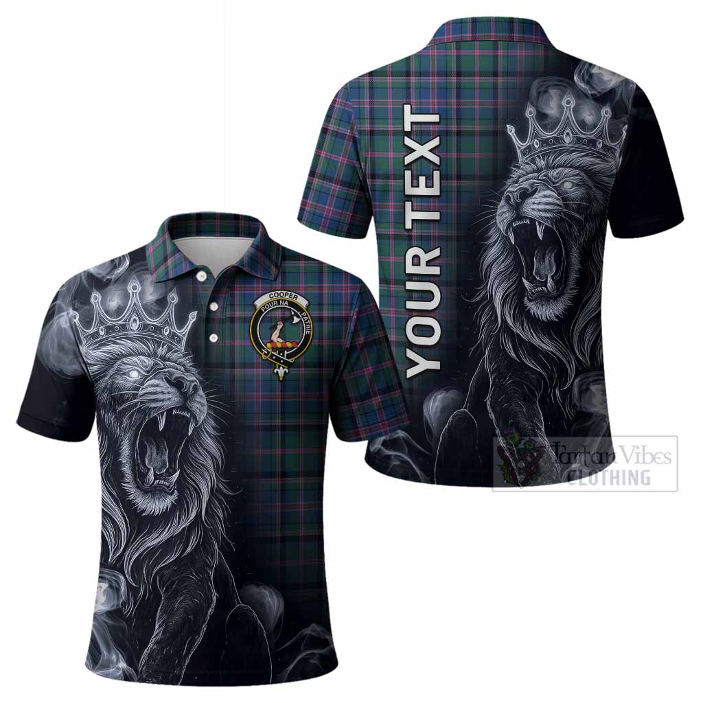 Cooper Tartan Polo Shirt Roaring Lion Heritage