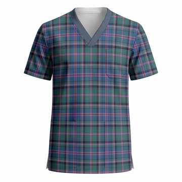 Cooper Tartan Scrub Top - Tartan Vibes Clothing
