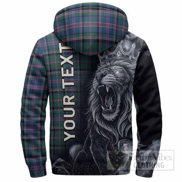 Cooper Tartan Sherpa Hoodie Roaring Lion Heritage