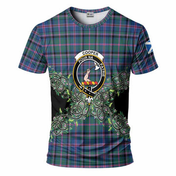 Cooper Tartan T-Shirt Thistle Scottish Spirit