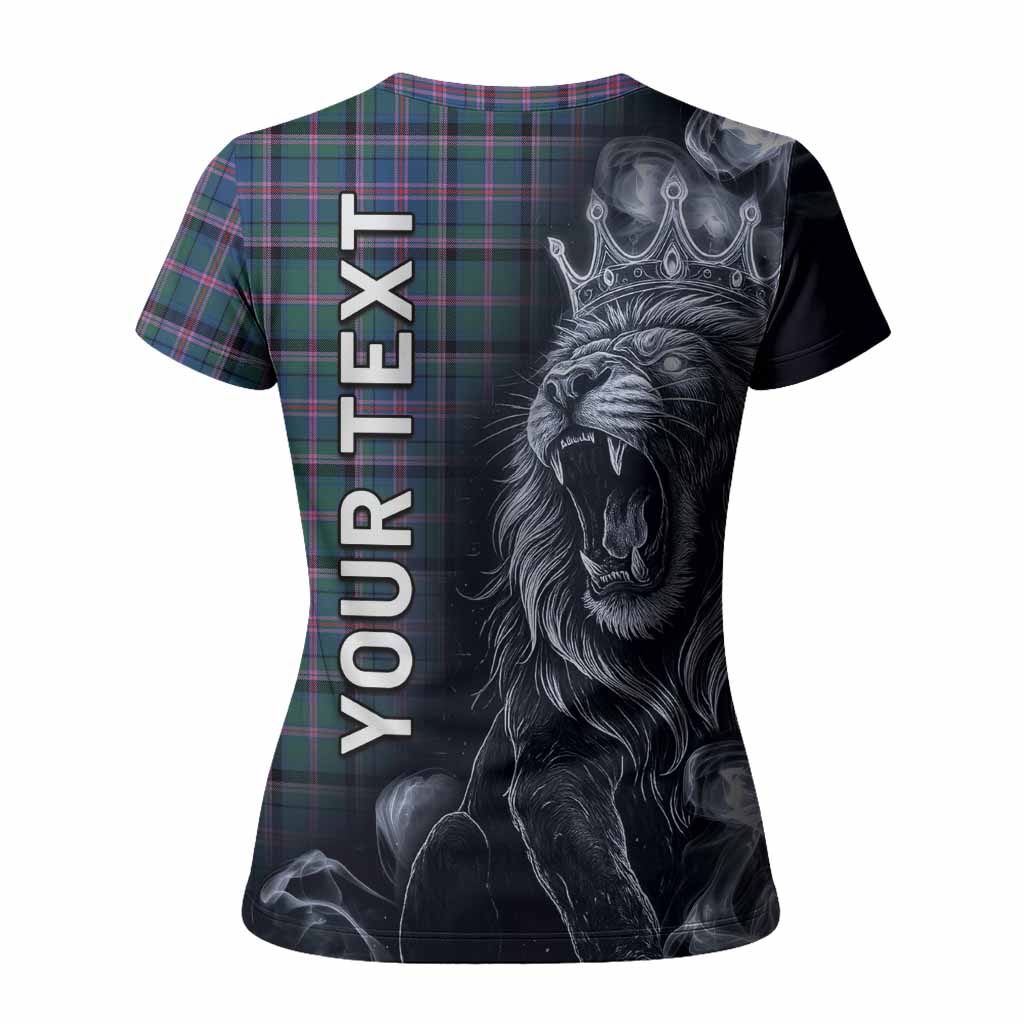 Cooper Tartan Women T shirt Roaring Lion Heritage