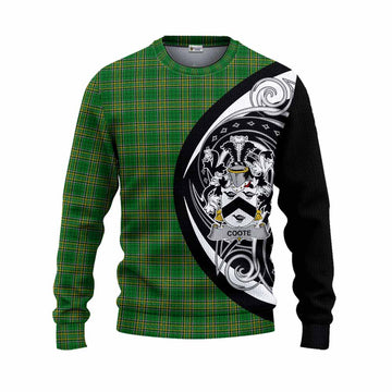 Tartan Vibes Clothing Coote Irish Clan Knitted Sweater Celtic Circle Style