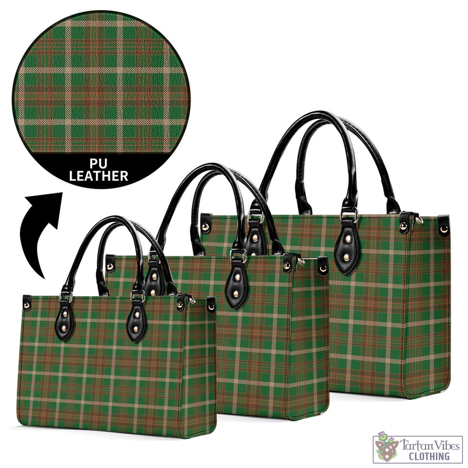 Copeland Tartan Luxury Leather Handbags - Tartan Vibes Clothing