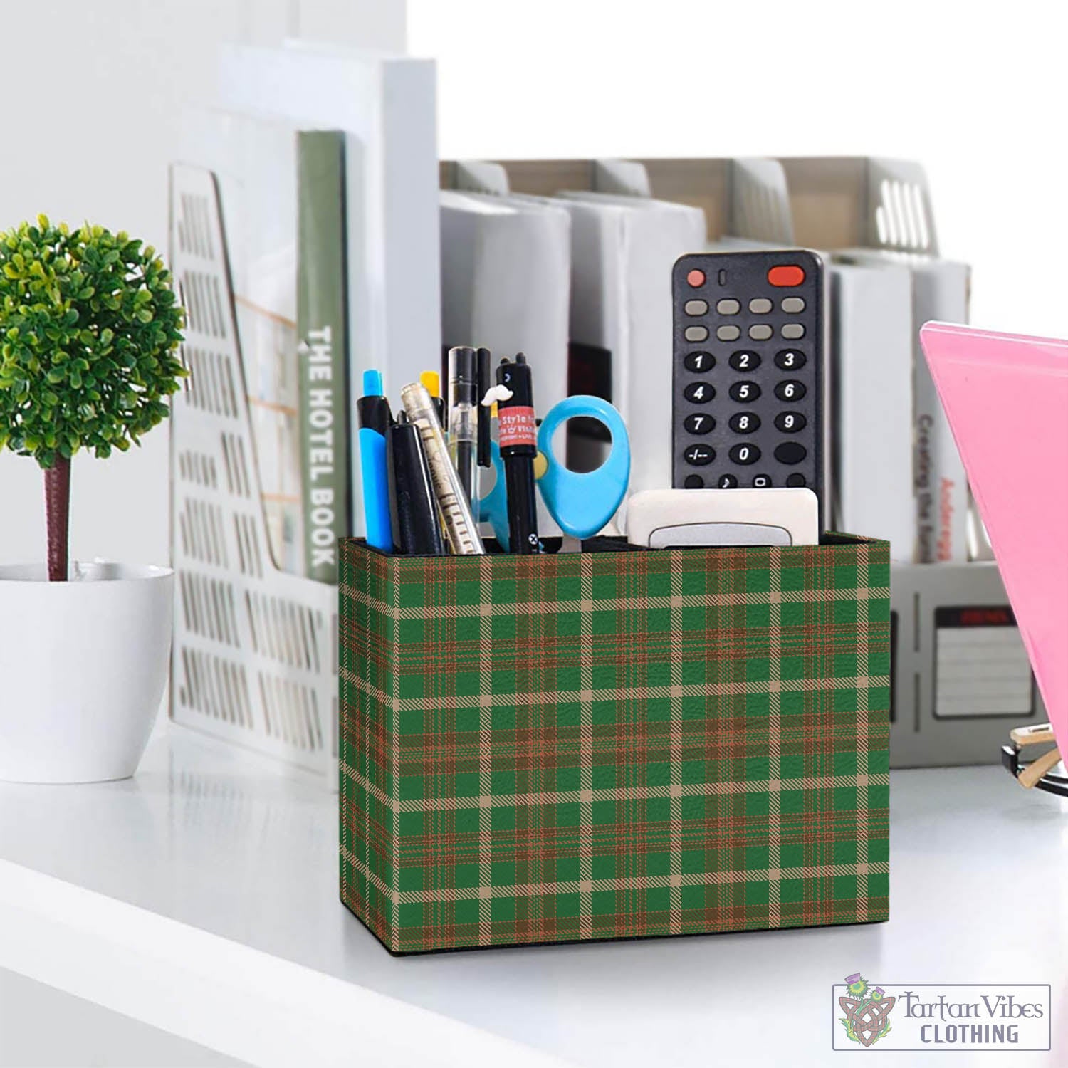 Copeland Tartan Pen Holder One Size 5.9"(L)*2.7"(W)*4.3"(H) - Tartan Vibes Clothing