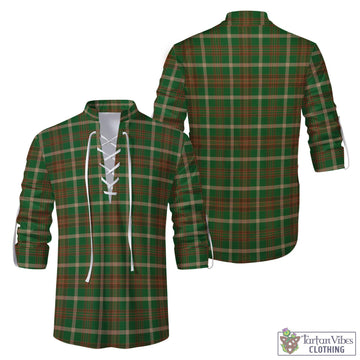Copeland Tartan Men's Scottish Traditional Jacobite Ghillie Kilt Shirt Men - Tartan Vibes Clothing