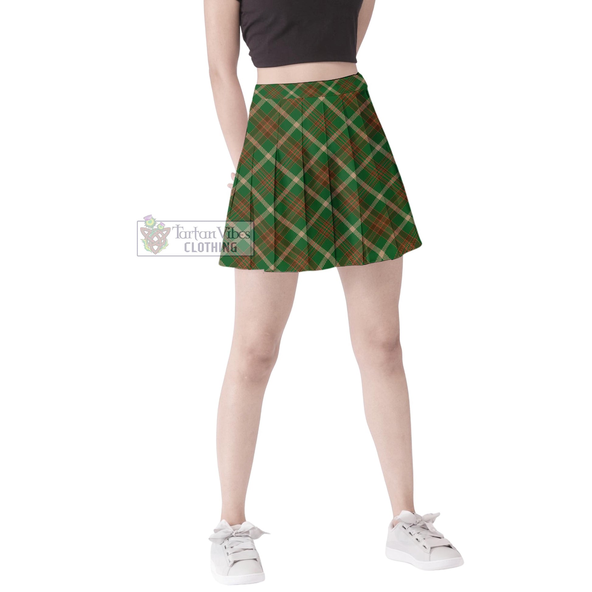 Copeland Tartan Women's Plated Mini Skirt Cross Style Female - Tartan Vibes Clothing
