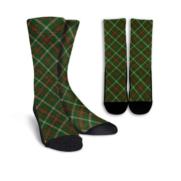 Copeland Tartan Crew Socks Cross Style Crew Socks - Tartan Vibes Clothing