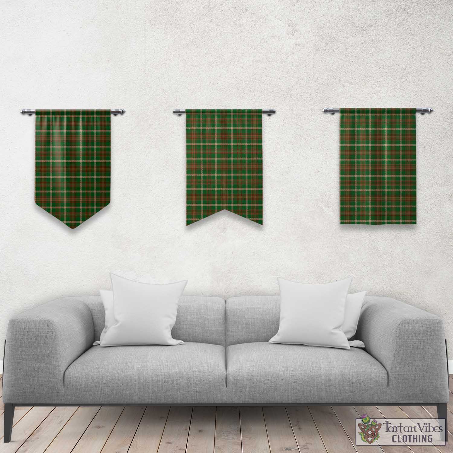 Copeland Tartan Gonfalon, Tartan Banner Rectangle - Tartan Vibes Clothing