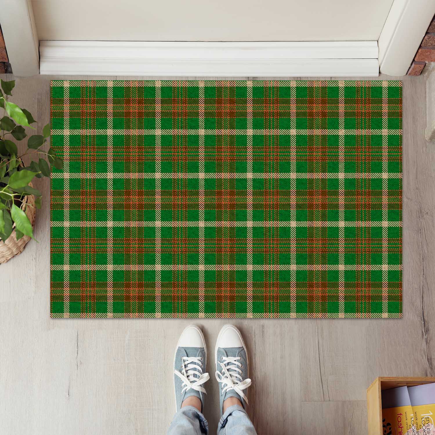 Copeland Tartan Rubber Doormat - Tartan Vibes Clothing